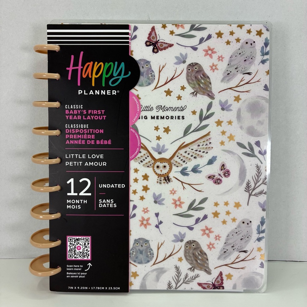 The Happy Planner Baby’s First Year Layout *NEW* 12 Month Undated
